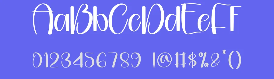 Simple Alphabet Playful Script Font by creativeletter — Script Handwritten Font — thumbnail 3