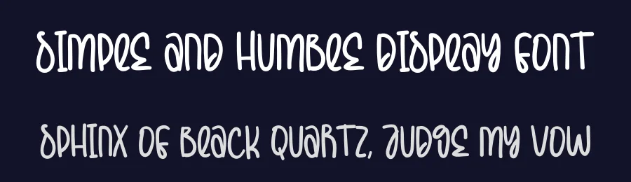 Simple And Humble Display Font by creativeletter — Script Handwritten Font — thumbnail 2