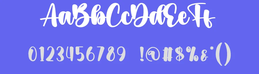 Simple Angela Script Font by creativeletter — Script Handwritten Font — thumbnail 3
