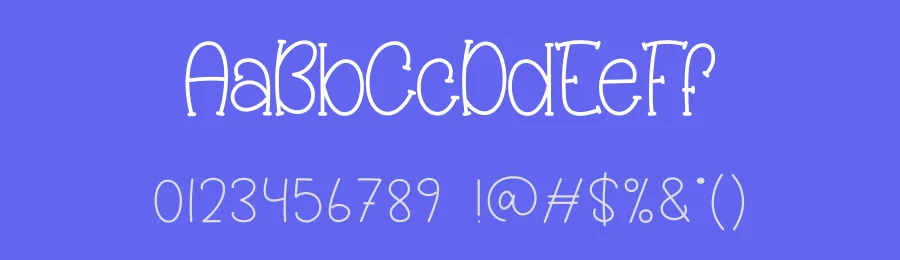 Simple Aromatic Display Font by creativeletter — Display Font — thumbnail 3