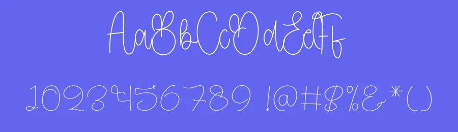 Simple Background – Minimal Handwritten Font by freshtypeink — Script Handwritten Font — thumbnail 3