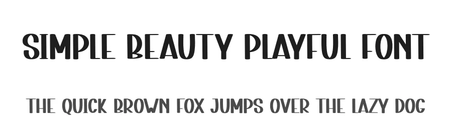 Simple Beauty Playful Font by creativeletter — Script Handwritten Font