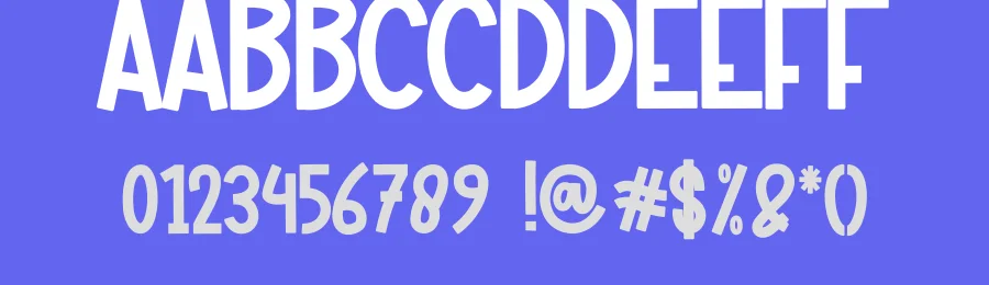 Simple Birthday Display Font by creativeletter — Display Font — thumbnail 3