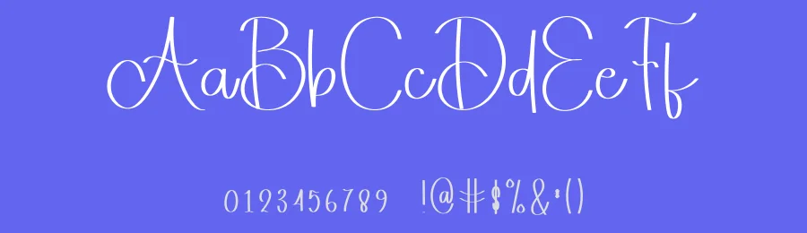 Simple Birthday – Natural Script Handwritten Font by freshtypeink — Script Handwritten Font — thumbnail 3