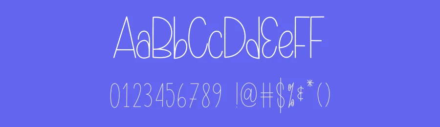 Simple Blueprint Display Font by andikastudio — Display Font — thumbnail 3