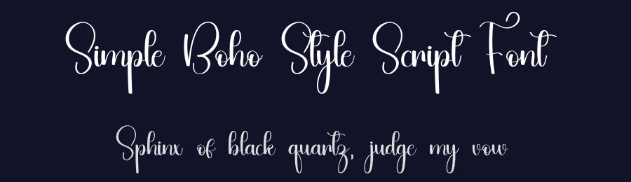 Simple Boho Style Script Font by inermediaSTUDIO — Script Handwritten Font — thumbnail 2