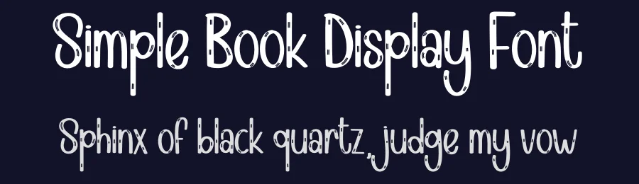Simple Book Display Font by andikastudio — Script Handwritten Font — thumbnail 2
