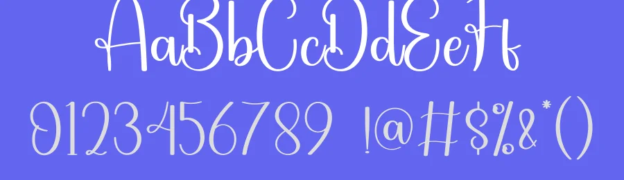 Simple Bright Script Font by creativeletter — Script Handwritten Font — thumbnail 3