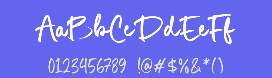 Simple Cakes Font by Timur type — Script Handwritten Font — thumbnail 3