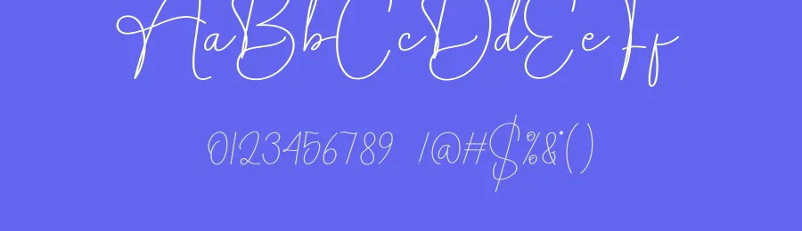 Simple Calligraphy Font by creativeletter — Script Handwritten Font — thumbnail 3