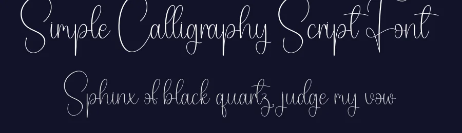 Simple Calligraphy Script Font by creativeletter — Script Handwritten Font — thumbnail 2