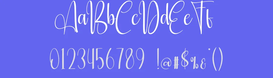 Simple Calligraphy Script Font by creativeletter — Script Handwritten Font — thumbnail 3