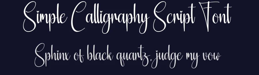 Simple Calligraphy Script Font by creativeletter — Script Handwritten Font — thumbnail 2