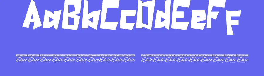 Simple Character Font by edricstudio — Display Font — thumbnail 3