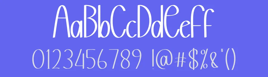 Simple Christmas Display Font by creativeletter — Script Handwritten Font — thumbnail 3