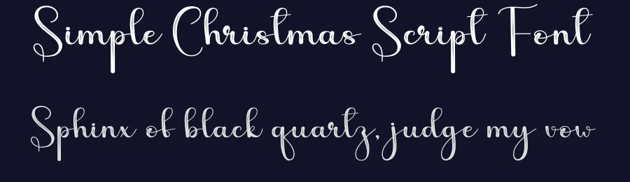 Simple Christmas Script Font by andikastudio — Script Handwritten Font — thumbnail 2