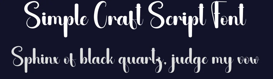 Simple Craft Script Font by andikastudio — Script Handwritten Font — thumbnail 2