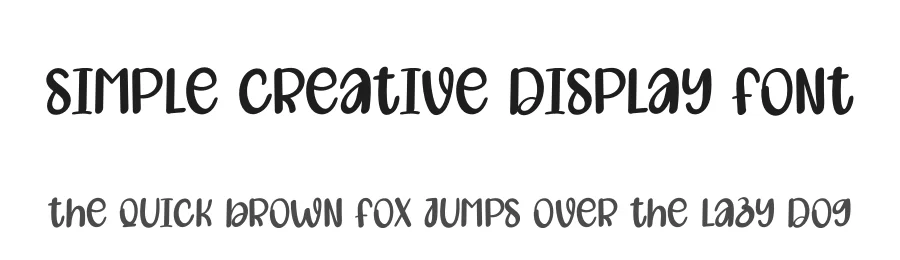 Simple Creative Display Font by andikastudio — Script Handwritten Font