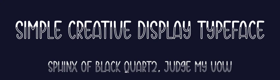 Simple Creative Display Typeface by andikastudio — Script Handwritten Font — thumbnail 2