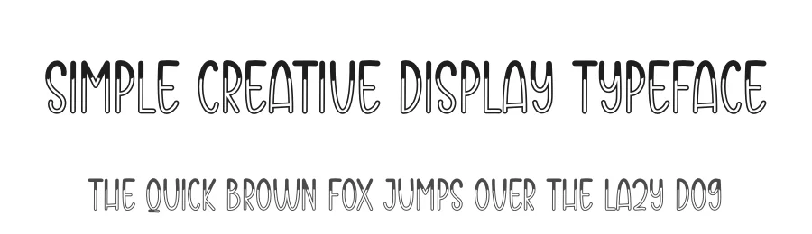 Simple Creative Display Typeface by andikastudio — Script Handwritten Font