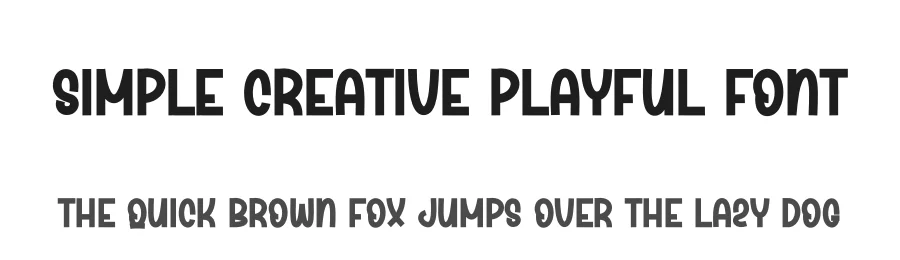 Simple Creative Playful Font by creativeletter — Script Handwritten Font