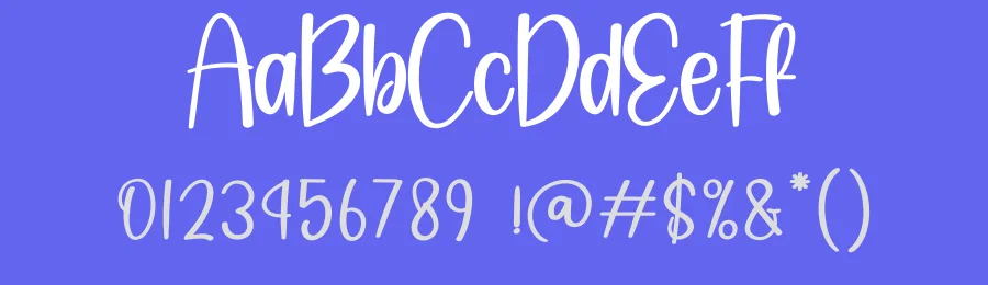 Simple Designer Brush Font by creativeletter — Display Font — thumbnail 3