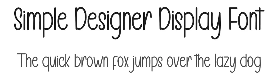 Simple Designer Display Font by inermediaSTUDIO — Script Handwritten Font