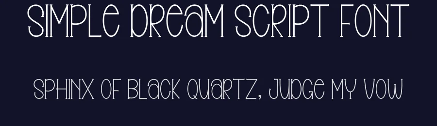 Simple Dream Script Font by inermediaSTUDIO — Display Font — thumbnail 2