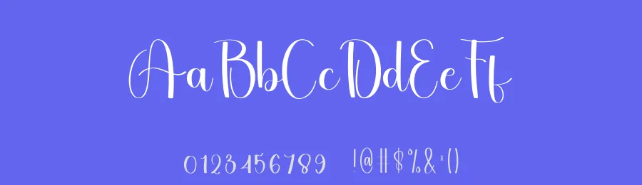 Simple Flowers – New Style Handwritten Font by freshtypeink — Script Handwritten Font — thumbnail 3