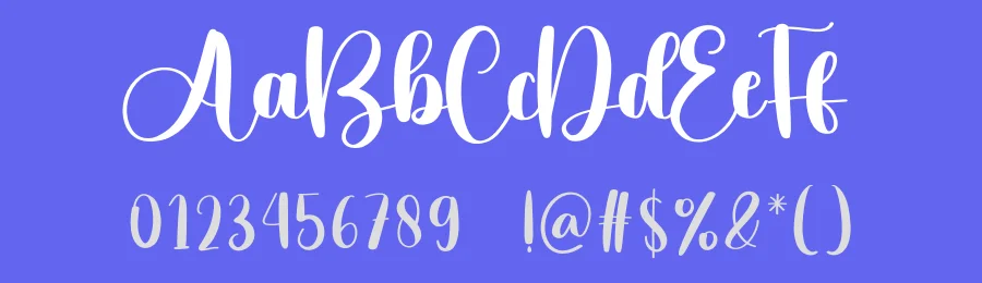 Simple Halloween Script Font by creativeletter — Script Handwritten Font — thumbnail 3
