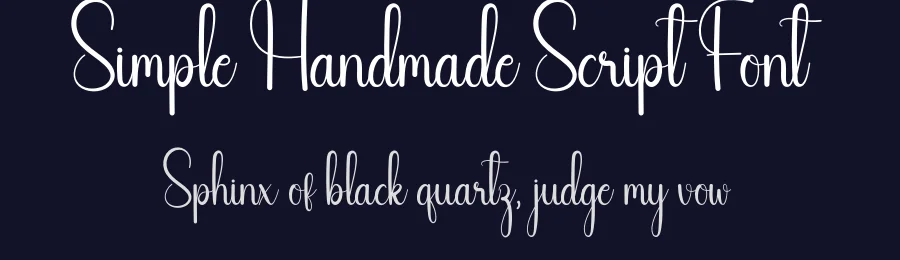 Simple Handmade Script Font by andikastudio — Script Handwritten Font — thumbnail 2