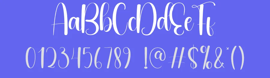 Simple Handmade Script Typeface by andikastudio — Script Handwritten Font — thumbnail 3