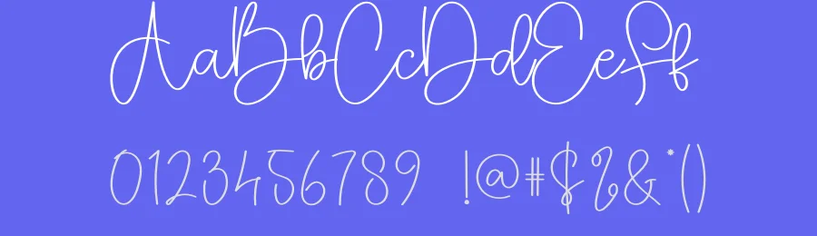 Simple Handwritten Font by creativeletter — Script Handwritten Font — thumbnail 3
