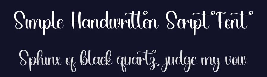 Simple Handwritten Script Font by inermediaSTUDIO — Script Handwritten Font — thumbnail 2