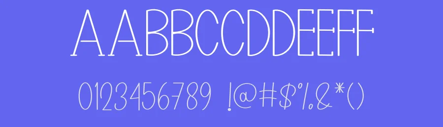 Simple Heart Display Font by inermediaSTUDIO — Display Font — thumbnail 3