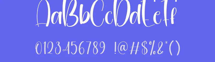 Simple Highland Modern Script Font by creativeletter — Script Handwritten Font — thumbnail 3