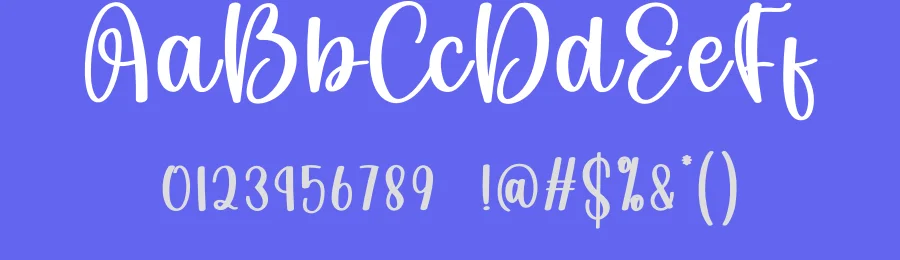 Simple Highland Script Font by creativeletter — Script Handwritten Font — thumbnail 3
