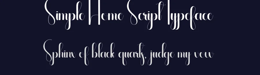Simple Home Script Typeface by andikastudio — Script Handwritten Font — thumbnail 2
