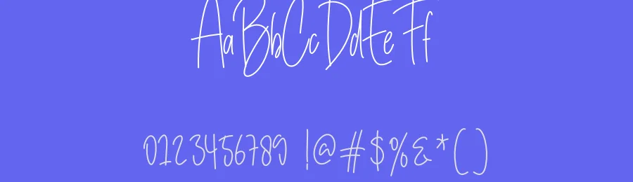 Simple House Script Font by creativeletter — Script Handwritten Font — thumbnail 3