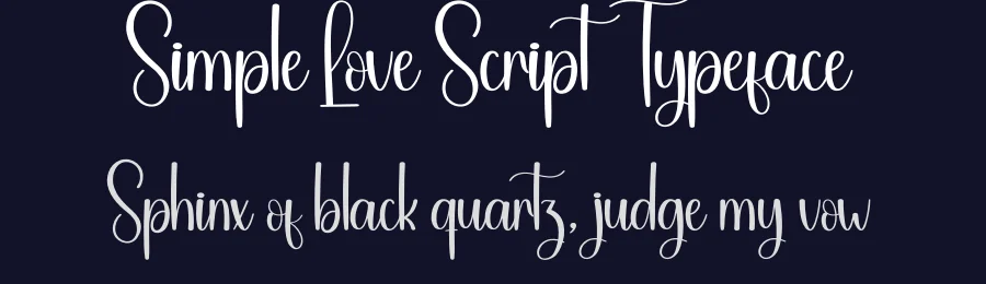 Simple Love Script Typeface by andikastudio — Script Handwritten Font — thumbnail 2