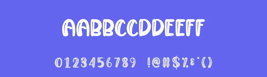 Simple Lovely Display Font by andikastudio — Display Font — thumbnail 3