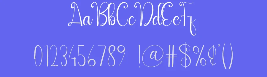 Simple Mandala Script Font by andikastudio — Script Handwritten Font — thumbnail 3