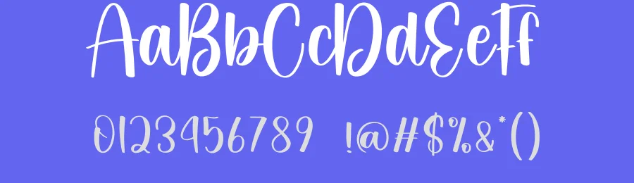 Simple Maybie Script Font by creativeletter — Script Handwritten Font — thumbnail 3