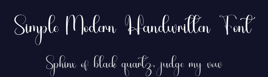 Simple Modern Handwritten Font by inermediaSTUDIO — Script Handwritten Font — thumbnail 2