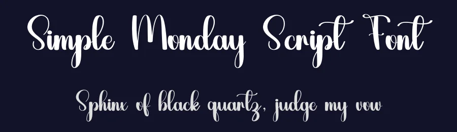 Simple Monday Script Font by inermediaSTUDIO — Script Handwritten Font — thumbnail 2