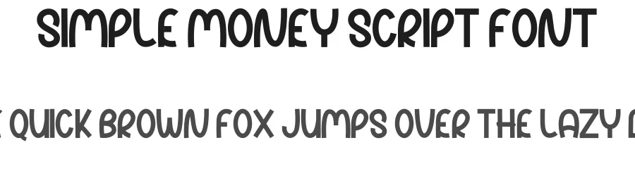 Simple Money Script Font by inermediaSTUDIO — Display Font