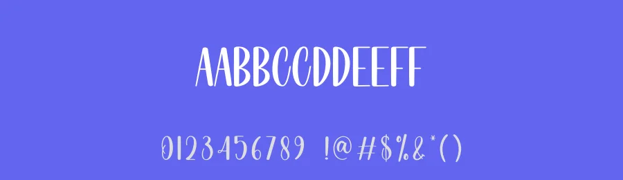 Simple Natalie Display Font by creativeletter — Display Font — thumbnail 3