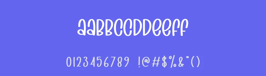 Simple Planner Display Font by creativeletter — Display Font — thumbnail 3