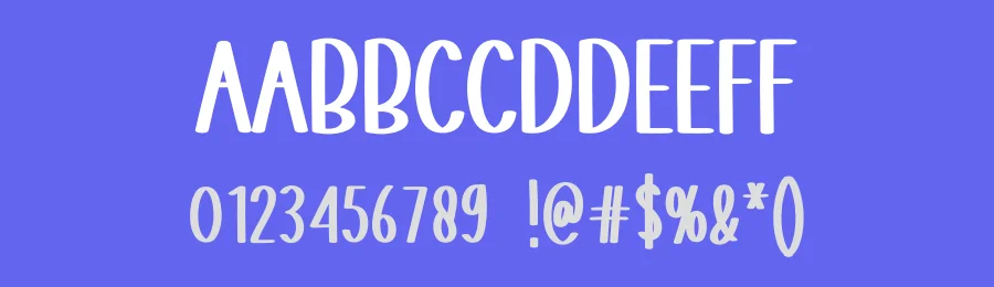 Simple Planner Display Font by creativeletter — Display Font — thumbnail 3
