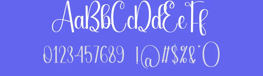 Simple Planner Script Typeface by creativeletter — Script Handwritten Font — thumbnail 3